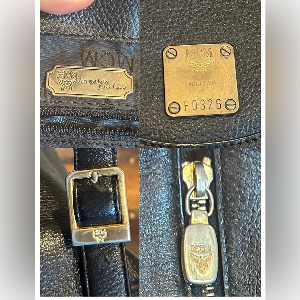 Authentic Vintage Mcm Backpack - image 5